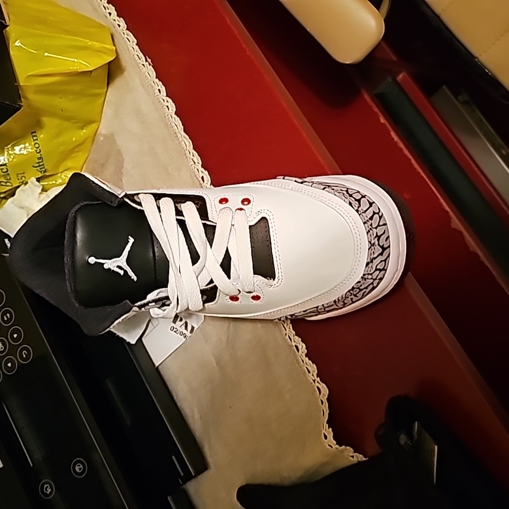 Air jordan retro 3 bg youth 7 - Picture 3 of 5